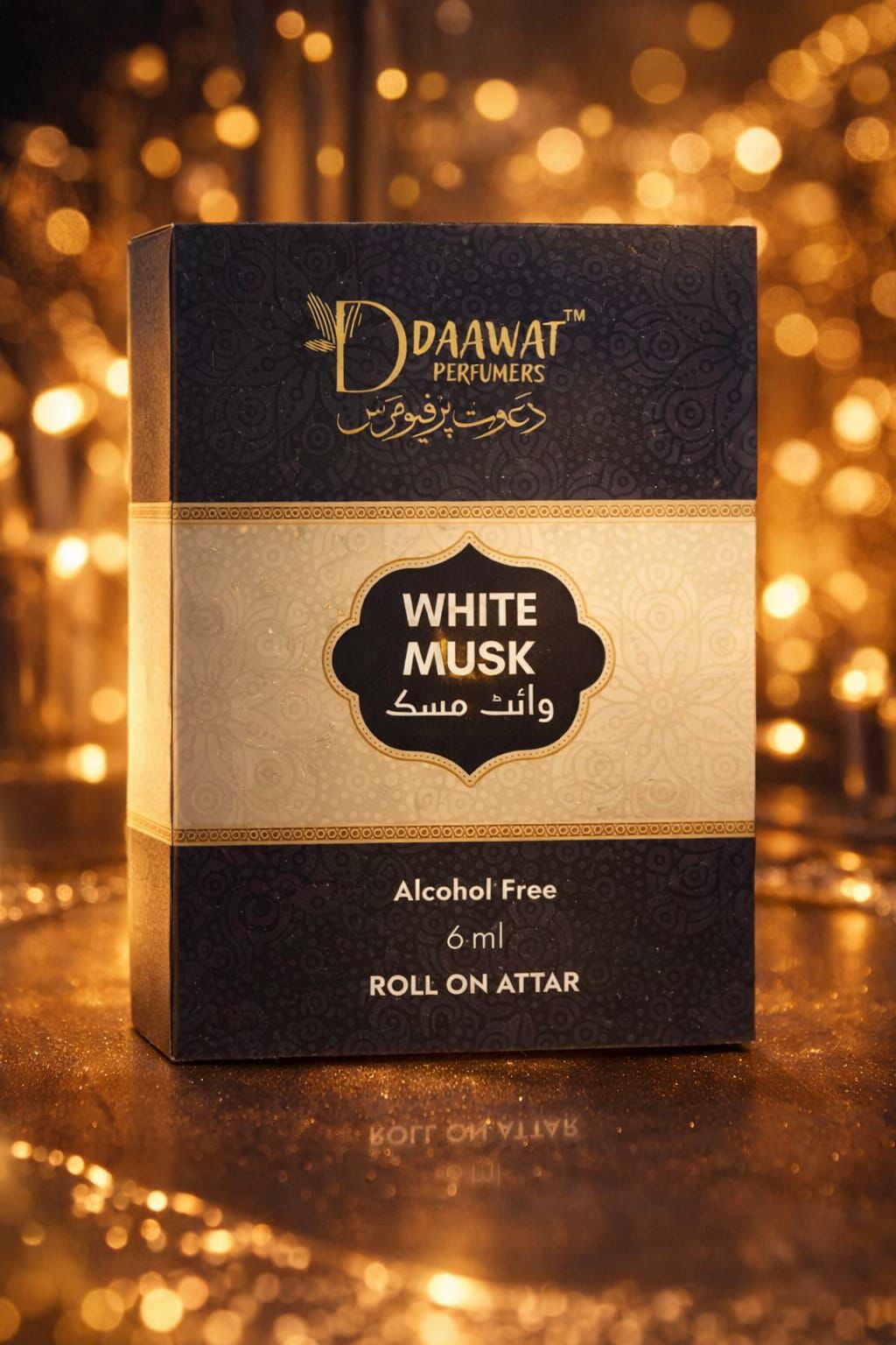White Musk Premium Roll On Attar – Alcohol Free (6ml)