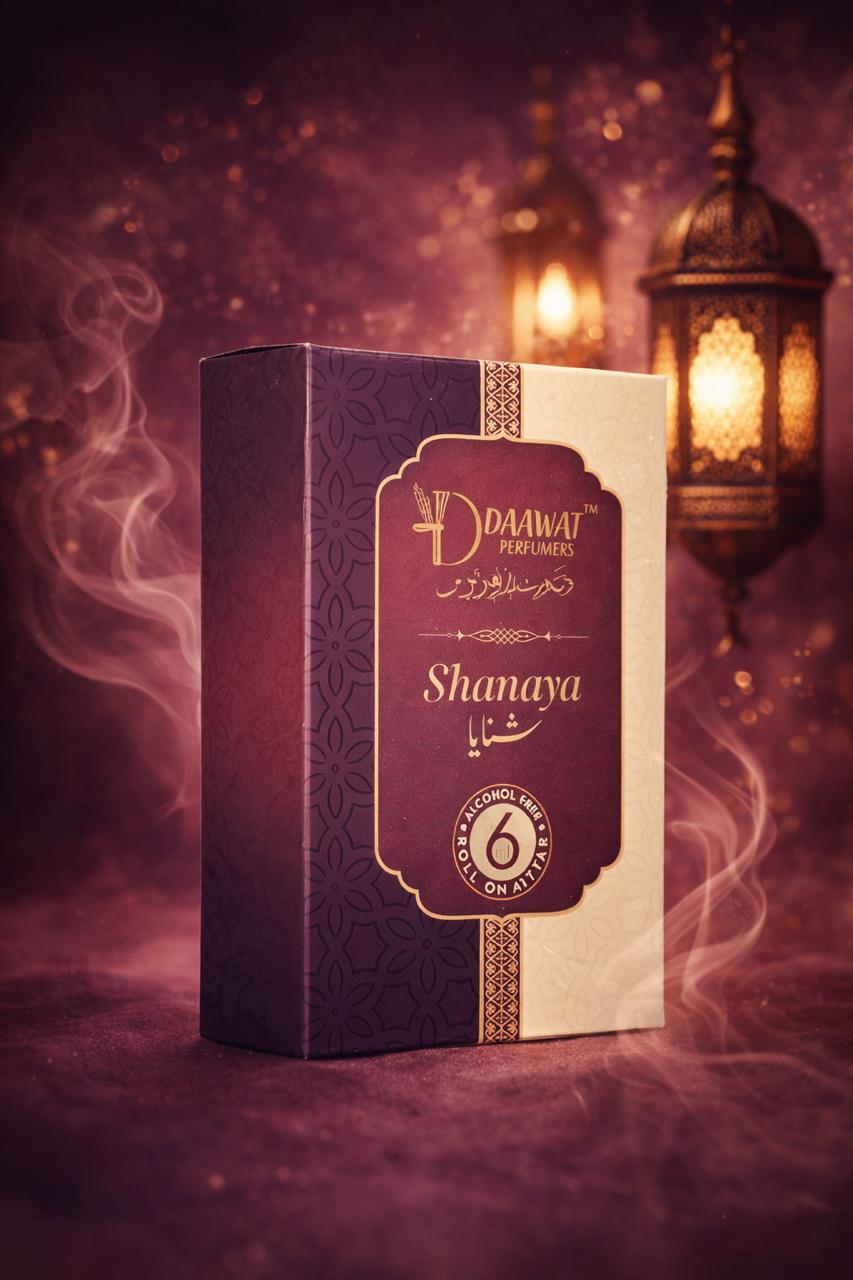 Shanaya Luxury Attar | Long Lasting Alcohol-Free Perfume Oil (6ml)