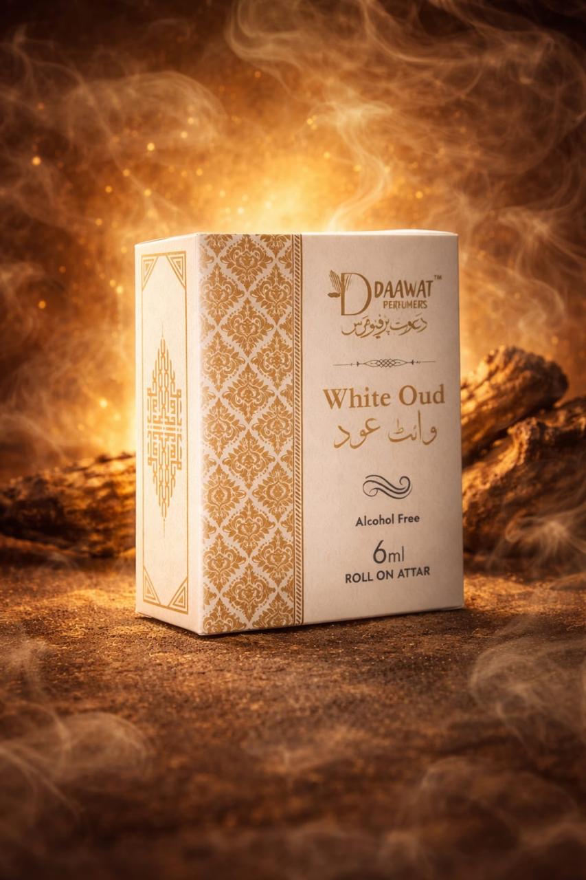 White Oud Premium Roll On Attar – Alcohol Free (6ml)