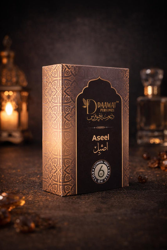 Aseel Premium Roll On Attar – Alcohol Free (6ml)
