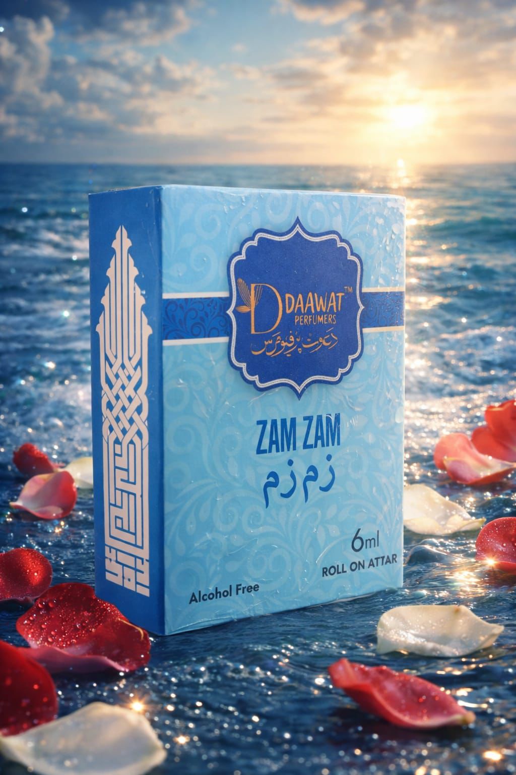 Zam Zam Premium Roll On Attar – Alcohol Free (6ml)