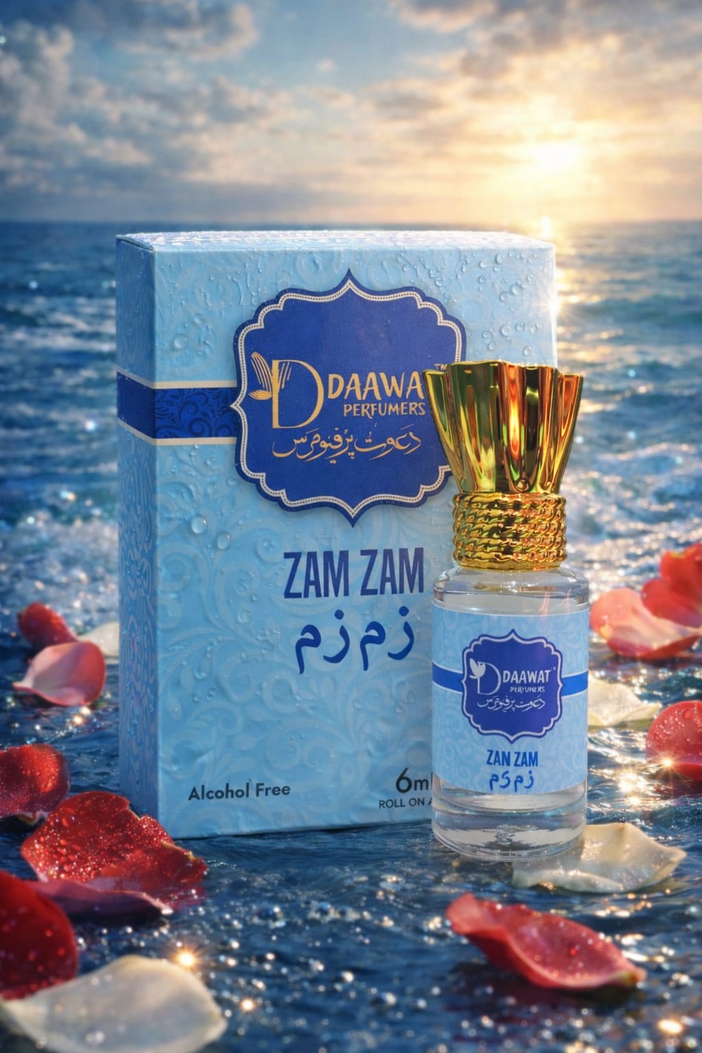 Zam Zam Premium Roll On Attar – Alcohol Free (6ml)